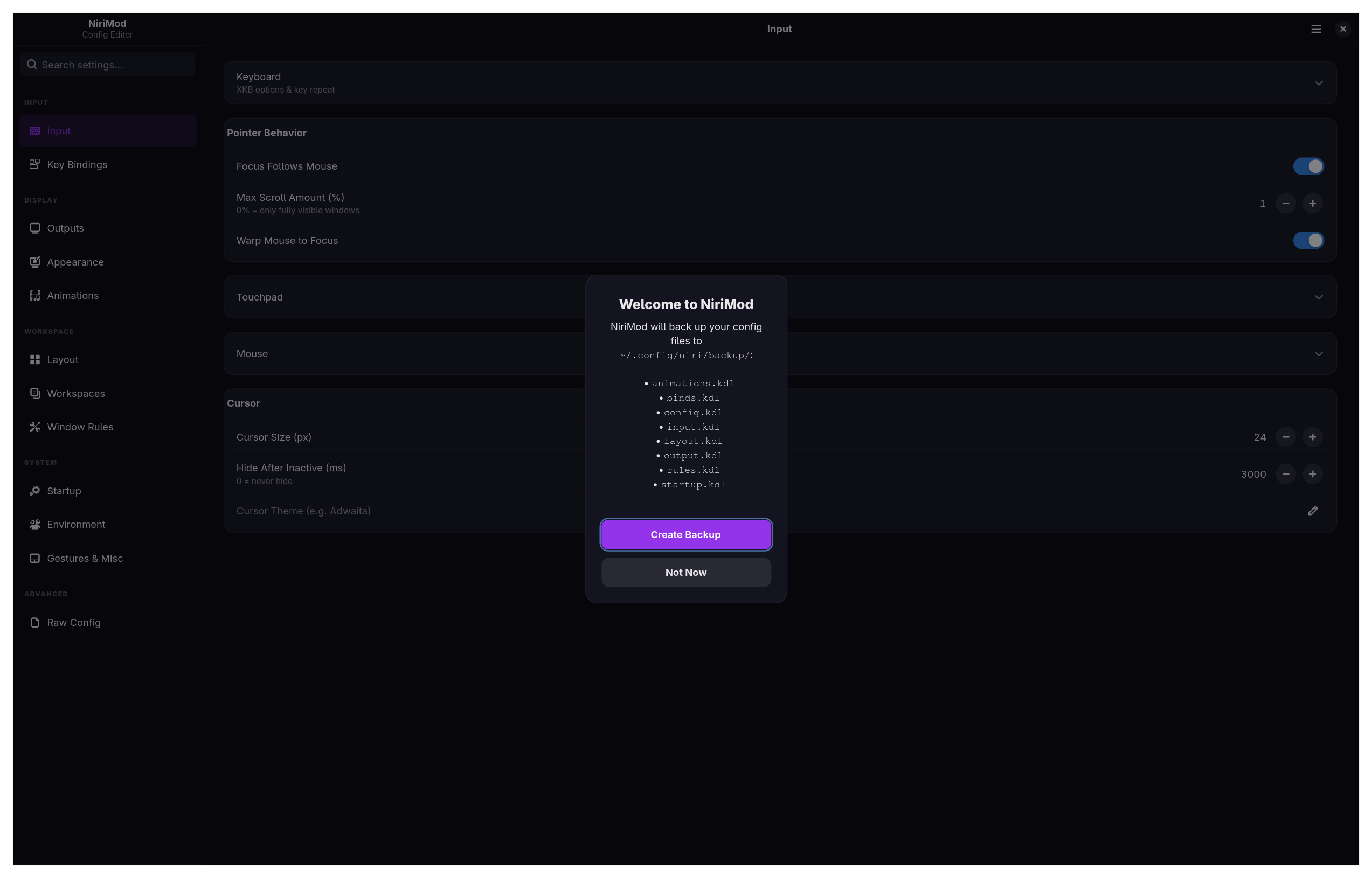 Multi-File Configurations